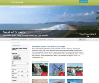 MLS-Ecuador.com(La fuente más confiable de Casas y Departamentos en venta y alquiler en Ecuador) Screenshot