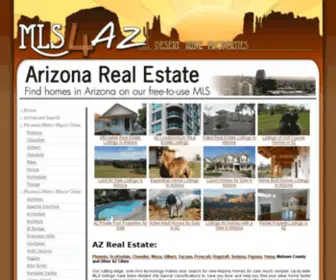 MLS4AZ.com(Arizona Homes for Sale) Screenshot