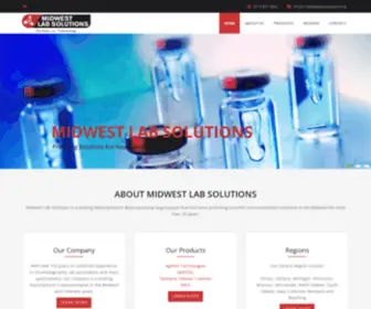 Mlsanalytical.com(Midwest Lab Solutions) Screenshot