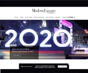 Mlsandiegomag.com(Modern Luxury) Screenshot