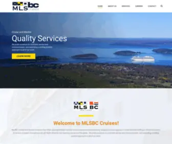 MLSBCC.com(Cruise and Marine Quality Services) Screenshot