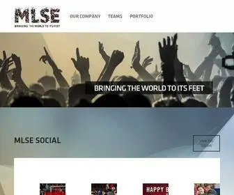 Mlse.com(Maple Leafs Sports & Entertainment Partnership) Screenshot