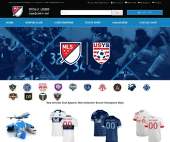 MLSplayershop.com(MLS Soccer Jerseys Online Shop) Screenshot