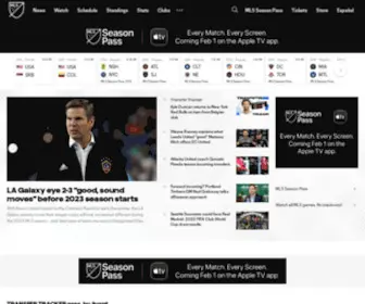 MLssoccer.com(The Official Site of Major League Soccer) Screenshot