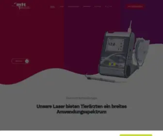 MLT-Laser.de(Veterinärmedizin) Screenshot