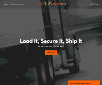 MLT-Trucking.com(MLT TRANSPORT LLC) Screenshot