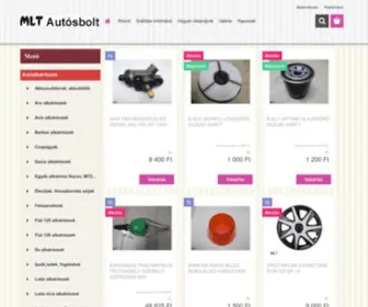 Mltautosbolt.hu(Autóalkatrész) Screenshot