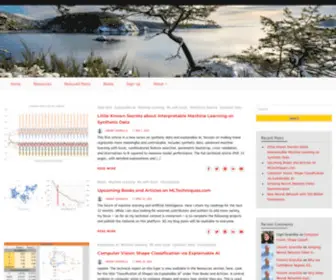 Mltechniques.com(Machine Learning Techniques) Screenshot