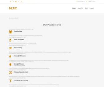 Mltic.my(Malaysian Legal and Tax Information Centre (MLTIC)) Screenshot