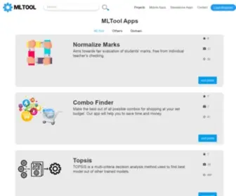 Mltool.in(MLTool™) Screenshot