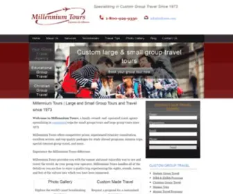 Mltours.com(Millennium Tours) Screenshot