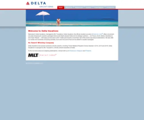 MLtvacations.com(MLT Vacations) Screenshot