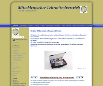 MLV-GMBH.de(Mitteldeutscher Lehrmittelvertrieb) Screenshot