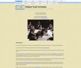 Mlyo.org.uk(Orchestra) Screenshot