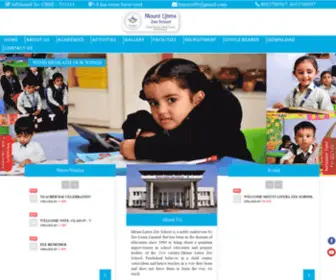 MLZsfatehabad.com(Mount Litera Zee School) Screenshot