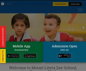 MLZsrampura.com(Mount Litera Zee School) Screenshot