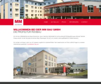 MM-Bau.biz(MM Bau GmbH) Screenshot