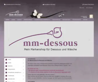 MM-Dessous.de(Mm-dessous - mm-dessous) Screenshot