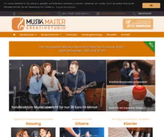 MM-Musikschule.de(Musikschule & Tonstudio mitten in Hannover) Screenshot