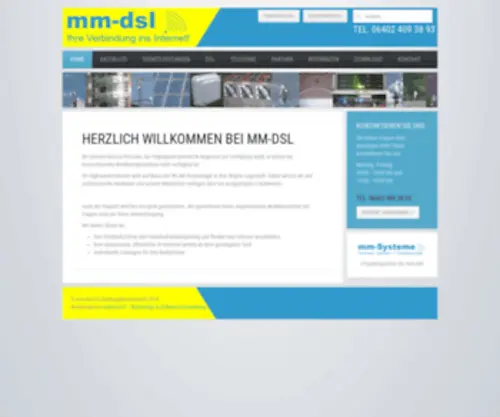 MM-SYsteme.de(DSL Lücken) Screenshot