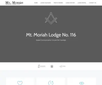 MM116.org(Mount Moriah No) Screenshot