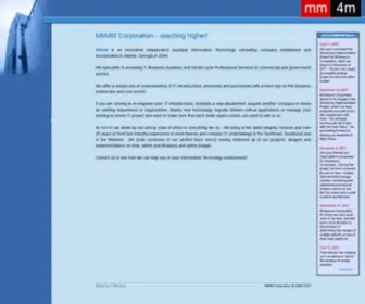 MM4M.net(Information Technology and Management Consulting) Screenshot