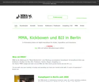 MMA-Berlin.de(MMA Berlin) Screenshot
