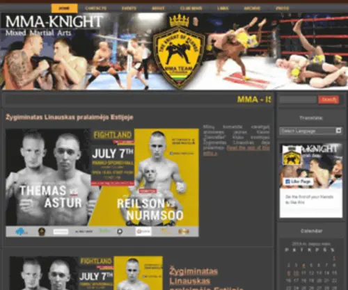MMA-Knight.lt(Diuretikas) Screenshot