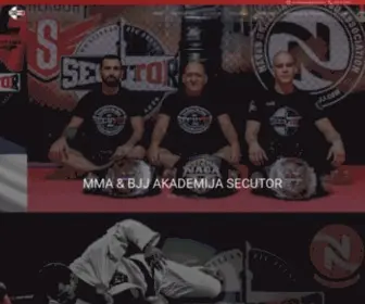 MMabeograd.org.rs(MMA & BJJ Akademija Secutor) Screenshot