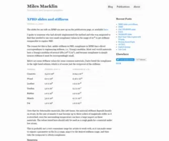 MMacklin.com(MMacklin) Screenshot