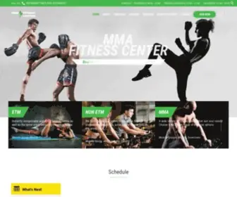MMafitcenter.com(Fitness center in Dubai) Screenshot