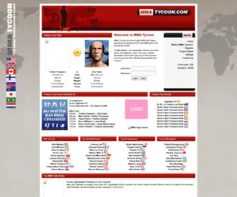 MMagame.com(MMA Tycoon) Screenshot