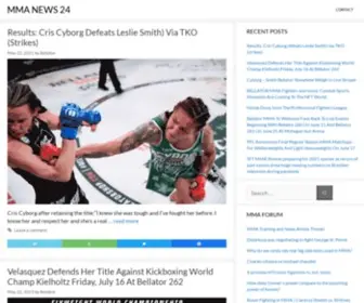 MManews.tv(MMA News) Screenshot