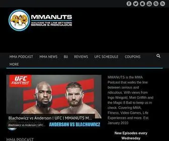 MManuts.com(MMA Podcast) Screenshot