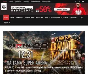 MMarocks.pl(MMA Rocks) Screenshot