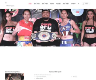 MMA.sg(MMA Singapore) Screenshot