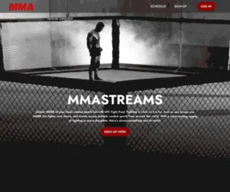 MMastreams.pw(MMA STREAMS) Screenshot