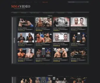 MMavideo.ru(MMA Видео) Screenshot
