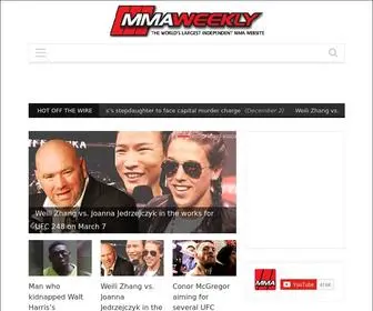 MMaweekly.com(UFC and MMA News) Screenshot