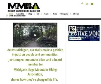 MMba.org(Michigan Mountain Biking Association) Screenshot