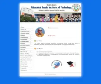 MMbgit.org(Babasaheb Gawde Institute of Technology) Screenshot