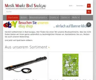 MMBS.de(Musik Markt Bad Saulgau) Screenshot