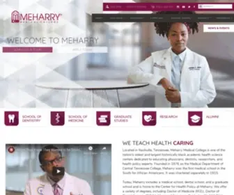 MMC.edu(Meharry Medical College) Screenshot