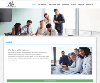 MMcentralrecruitment.com(MM Central Recruitment) Screenshot