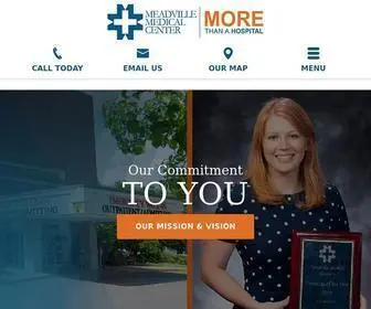 MMCHS.org(Meadville Medical Center) Screenshot
