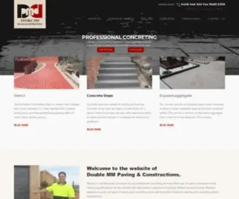 MMconcreting.com.au(Concrete contractors Melbourne) Screenshot