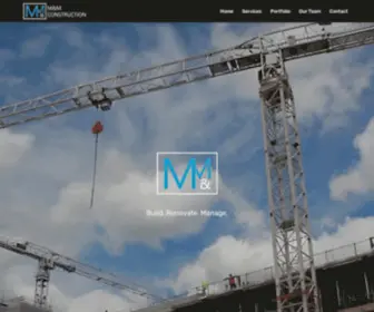 MMconstructionco.com(M&M Construction Company) Screenshot