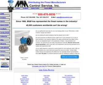 MMcontrol.com(M & M Control) Screenshot