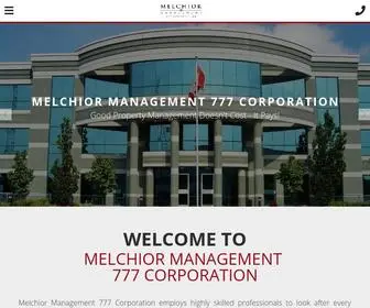 MMcorp.ca(Melchior Management) Screenshot