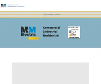 MMelectric.ca(MM Electric) Screenshot